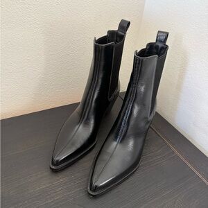 Black Leather Dolce Vita Boots